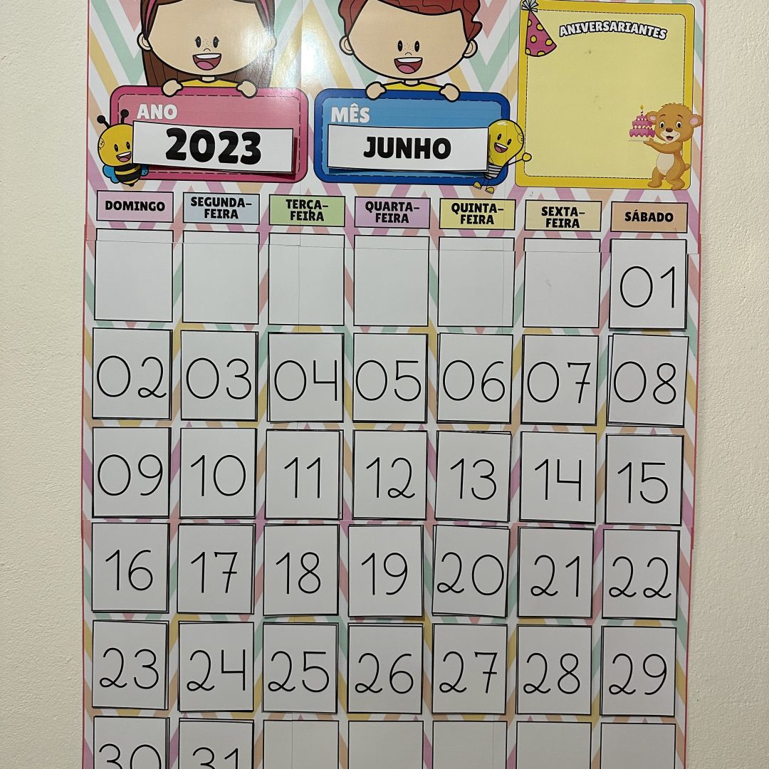 Calendário de Parede