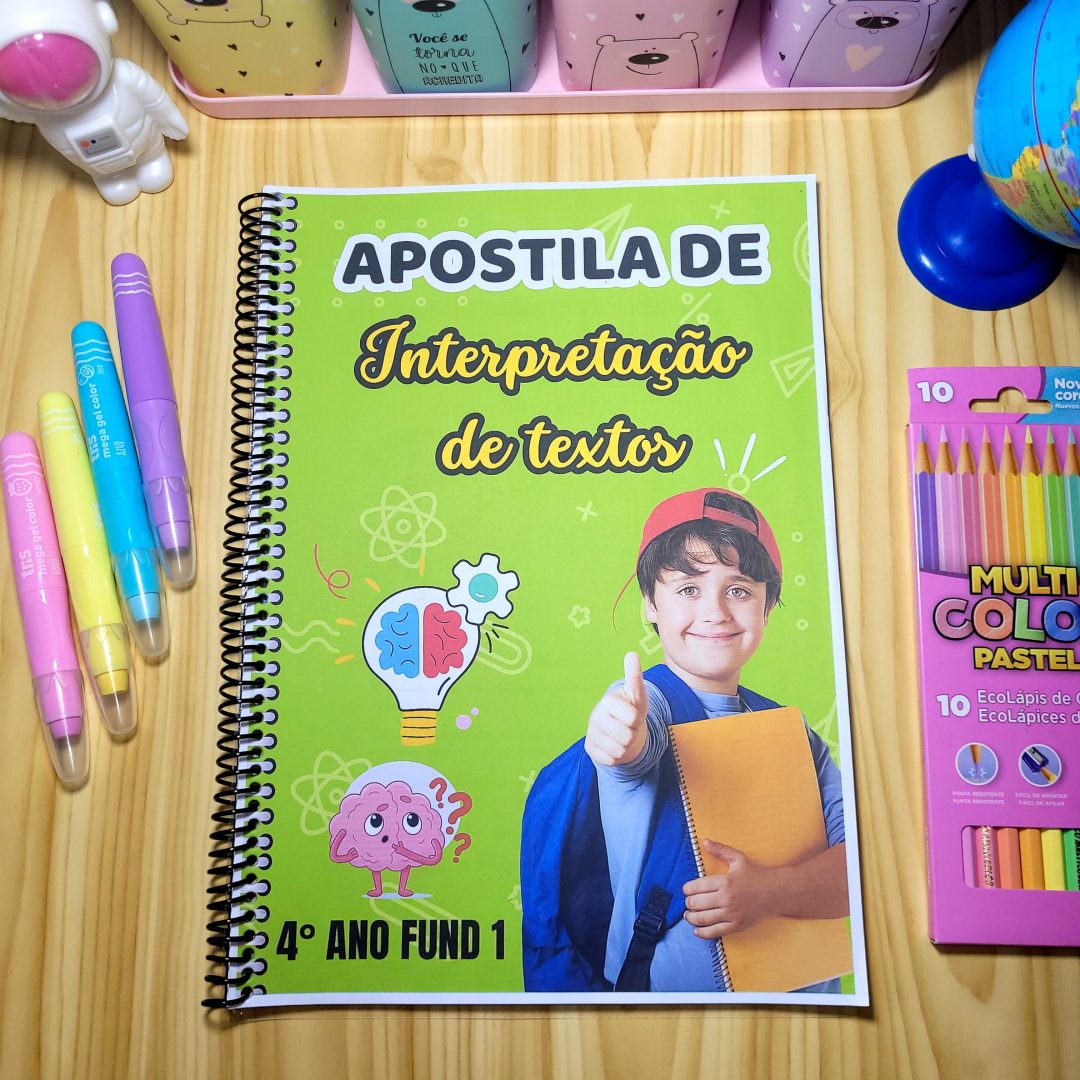 APOSTILA DE LEITURA E INTERPRETAÇÃO DE TEXTOS 4° ANO - FUNDAMENTAL 1