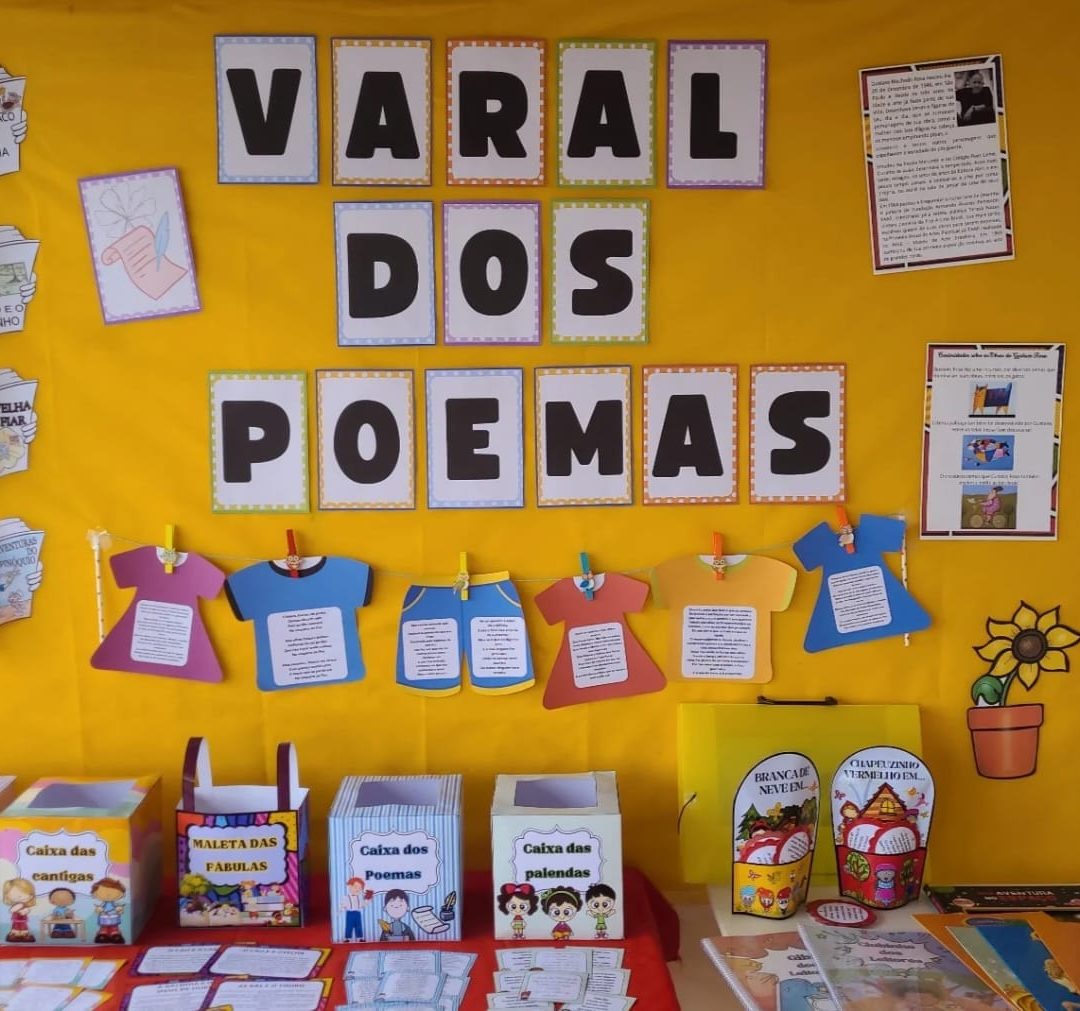 PROJETO PEDAGÓGICO: FEIRA LITERÁRIA